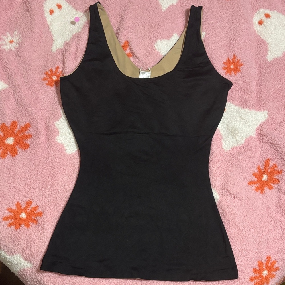 SPANX Tan and Black Garment